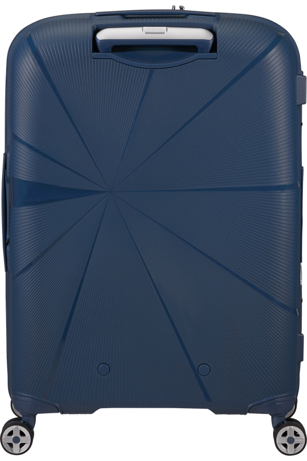American Tourister Starvibe Spinner Expandable TSA 67cm Navy American Tourister Starvibe Spinner Expandable TSA 67cm Navy