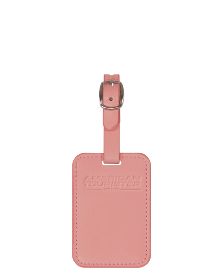 American Tourist. Ta Etiqueta de equipaje rectangular x2