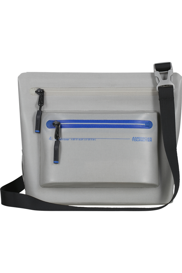 Colourdry M Bolso | American Tourister Colourdry Shoulder Bag M  Glacial Silver