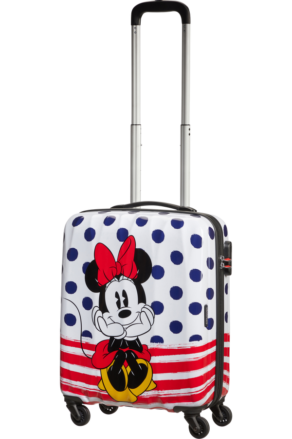 American Tourister Disney Legends Spinner 55cm  Minnie Blue Dots