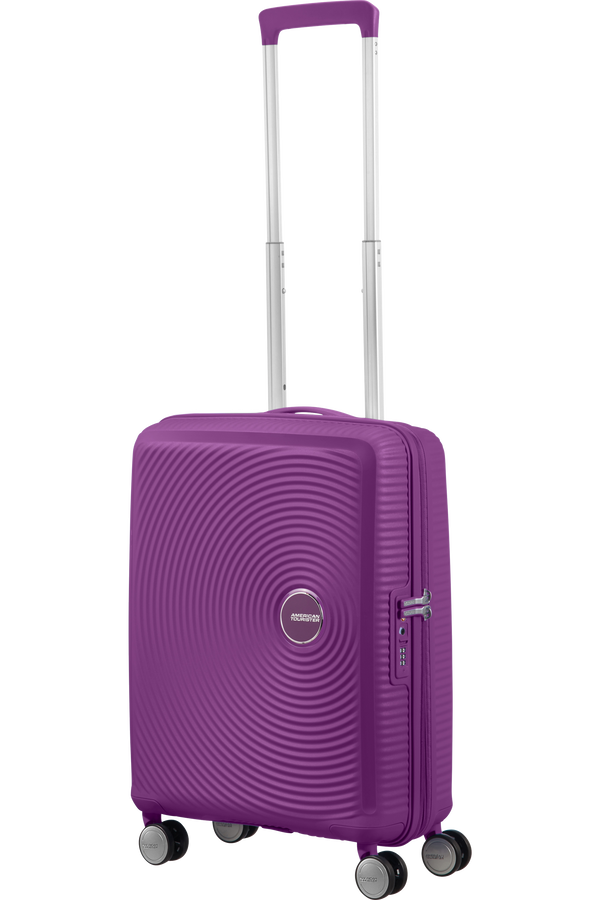 American Tourister Soundbox Spinner Expandable 55cm  Purple Orchid American Tourister Soundbox Spinner Expandable 55cm  Purple Orchid