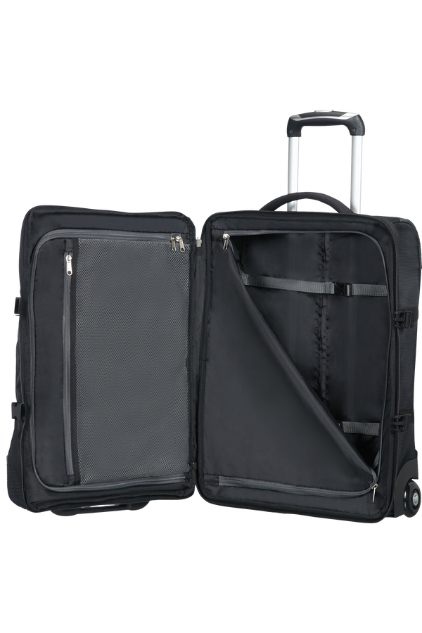 American Tourister Road Quest Bolsa de viaje con ruedas 55X40X20cm Solid Black