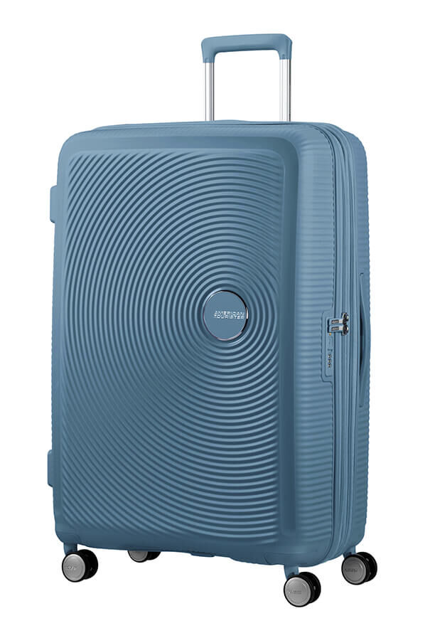 Soundbox Spinner Expandable 77cm Stone Blue | American Tourister España