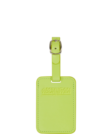 American Tourist. Ta Etiqueta de equipaje rectangular x2