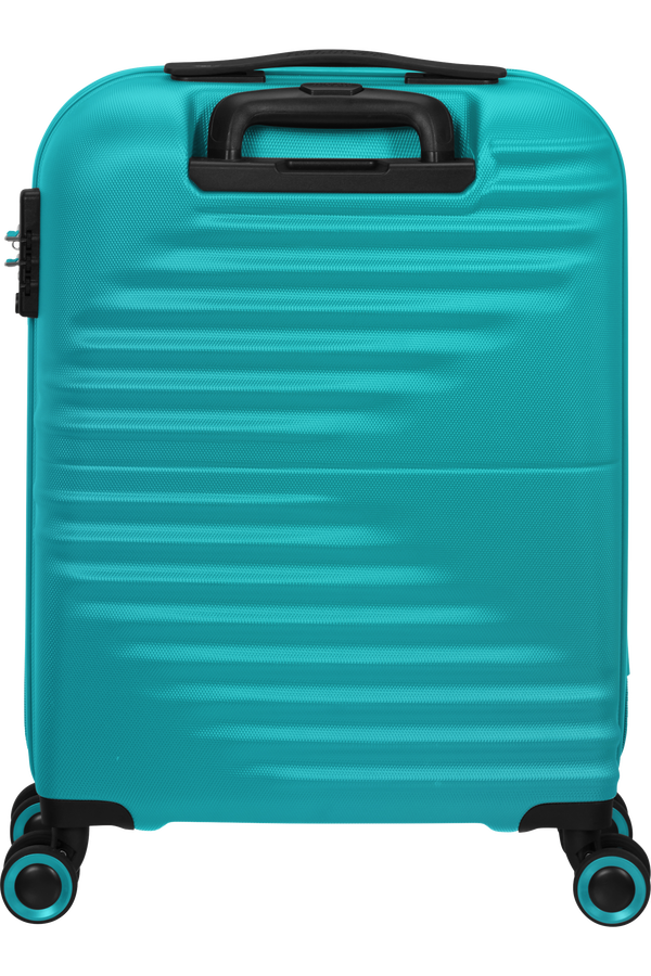 American Tourister Wavetwister Spinner TSA 55cm  Aqua Turquoise