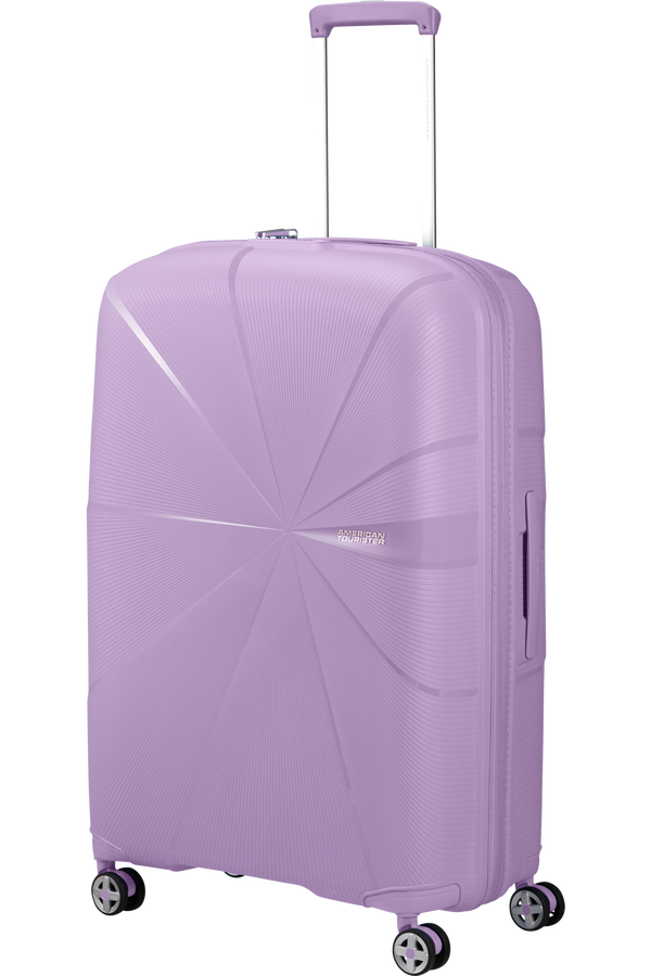 American Tourister Starvibe Spinner Expandable 77cm Digital Lavender