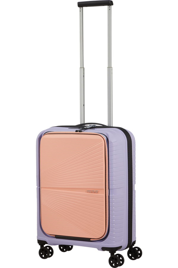 American Tourister Airconic Spinner Frontloader 15.6' 55cm  Icy Lilac/Peach