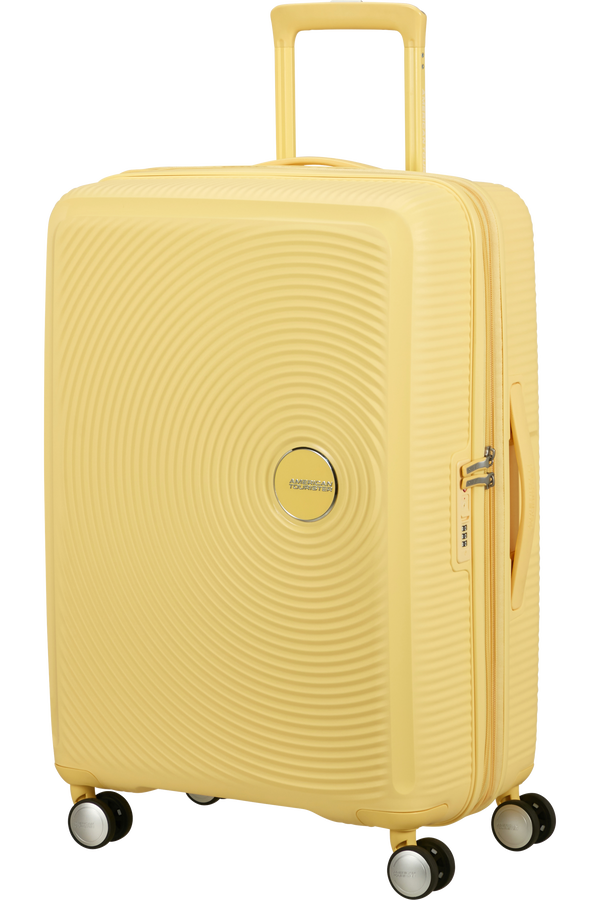 American Tourister SoundBox Spinner TSA Expandable 67cm  Pastel Yellow