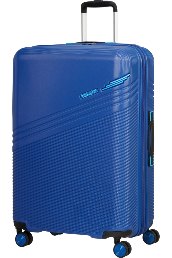 American Tourister Triple Trace Spinner TSA Expandable 76cm  Navy/Blue
