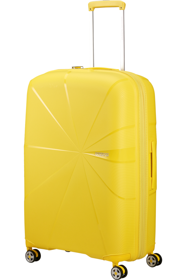 American Tourister Starvibe Spinner Expandable 77cm Electric Lemon American Tourister Starvibe Spinner Expandable 77cm Electric Lemon