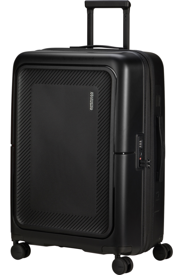 American Tourister DashPop Spinner Expandable TSA 67cm True Black American Tourister DashPop Spinner Expandable TSA 67cm True Black