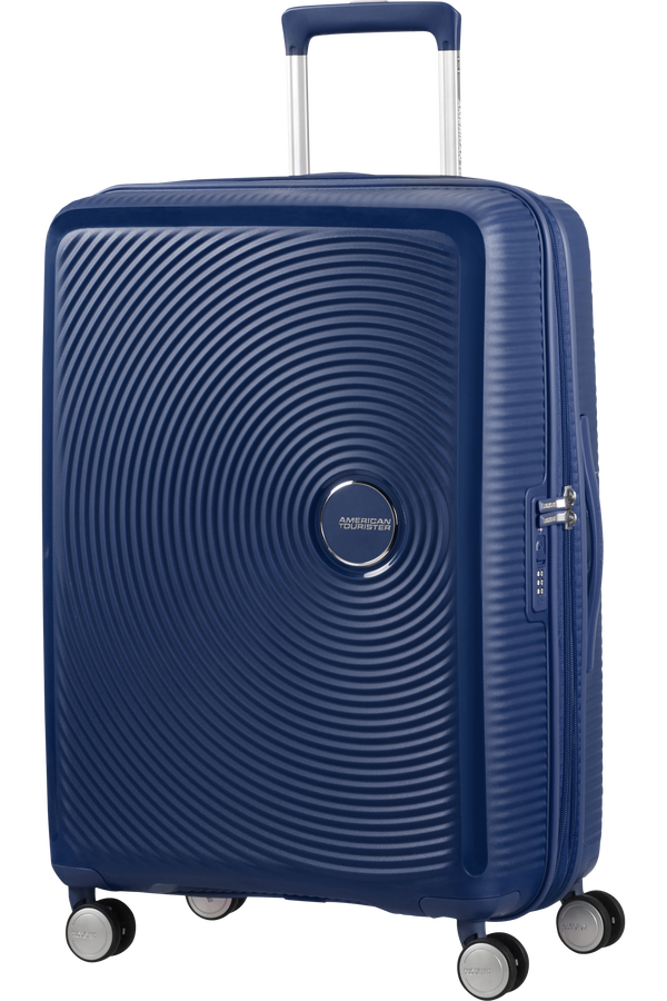 American Tourister Soundbox Spinner expansible 67cm Midnight Navy