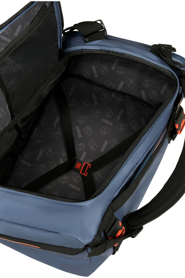 American Tourister Urban Track Duffle/Backpack Coated M  Navy/Orange