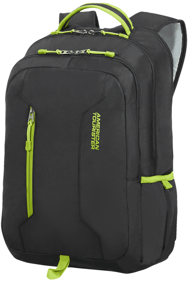 American Tourister Urban Groove Mochila para portátil 2 39.6cm/15.6inch Black/Lime Green