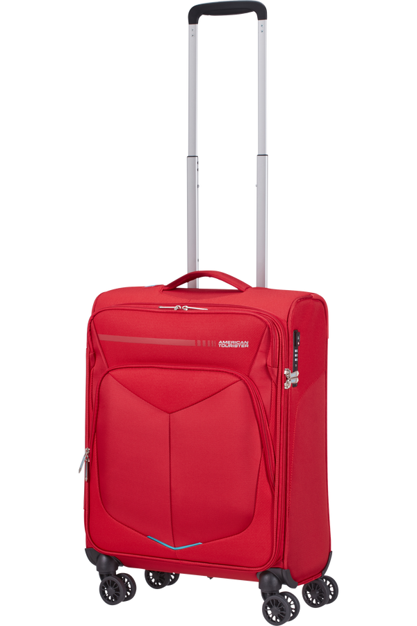American Tourister Summerfunk Spinner Strict TSA 55cm  Rojo