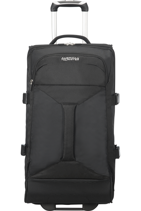 American Tourister Road Quest Bolsa de viaje con ruedas M Solid Black