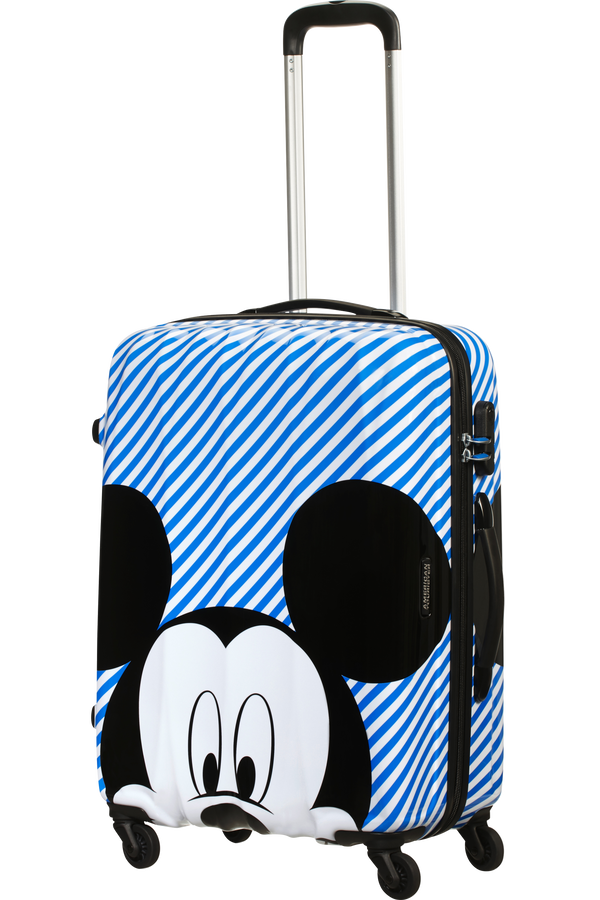 American Tourister Hypertwist Spinner Disney 65cm  Mickey Stripes