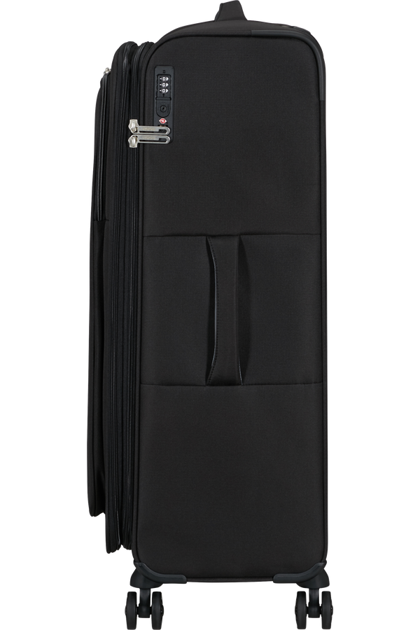 American Tourister Cloudrider Spinner EXP TSA L  Jet Black