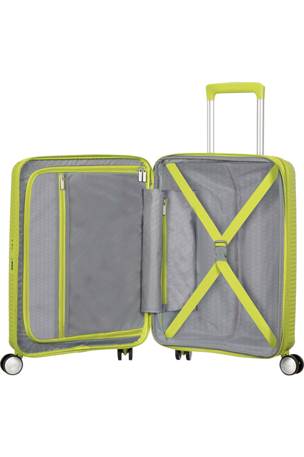 American Tourister Soundbox Spinner expansible 55cm Tropical Lime