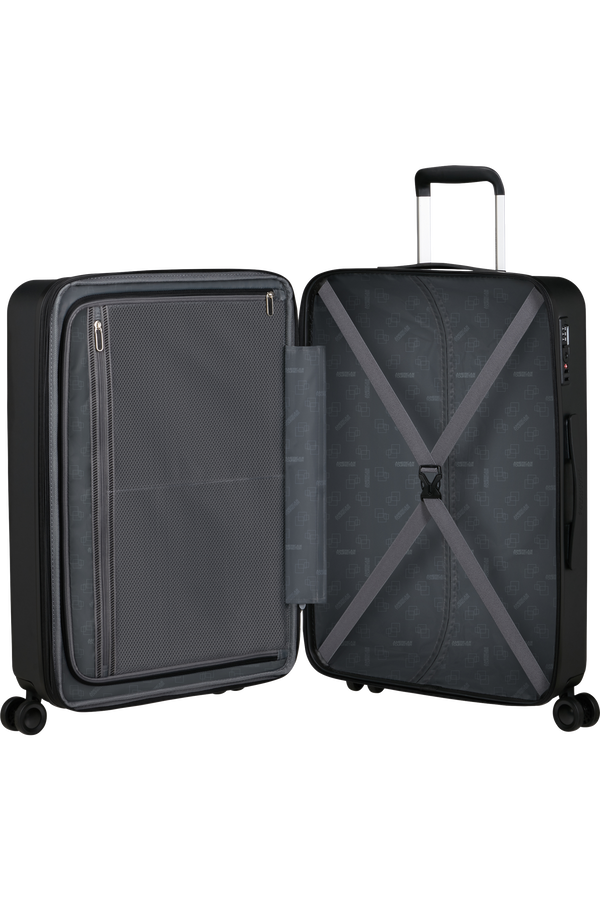 American Tourister Dynabelt Spinner EXP TSA 66cm  Volcano Black American Tourister Dynabelt Spinner EXP TSA 66cm  Volcano Black