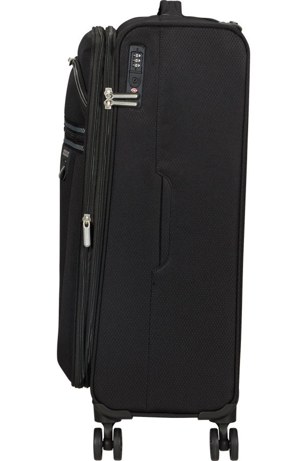 American Tourister Aerospin Spinner Expandable M  Negro