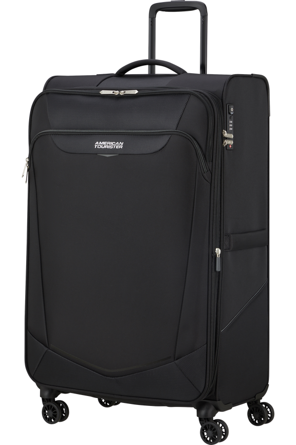 American Tourister SummerRide Spinner L EXP TSA 80cm Negro
