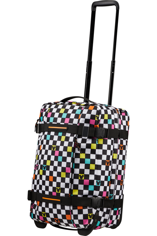 American Tourister Urban Track Disney Duffle with Wheels Disney S  Mickey Check American Tourister Urban Track Disney Duffle with Wheels Disney S  Mickey Check