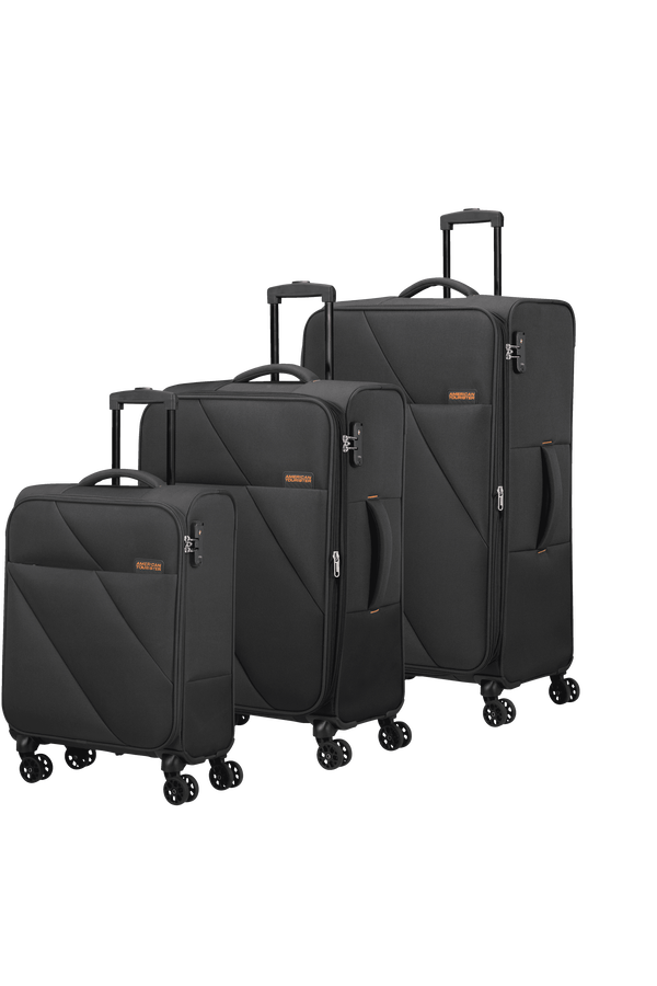 American Tourister Sun Break 3 PC SET A  Negro