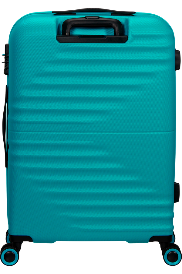American Tourister Wavetwister Spinner TSA 66cm  Aqua Turquoise