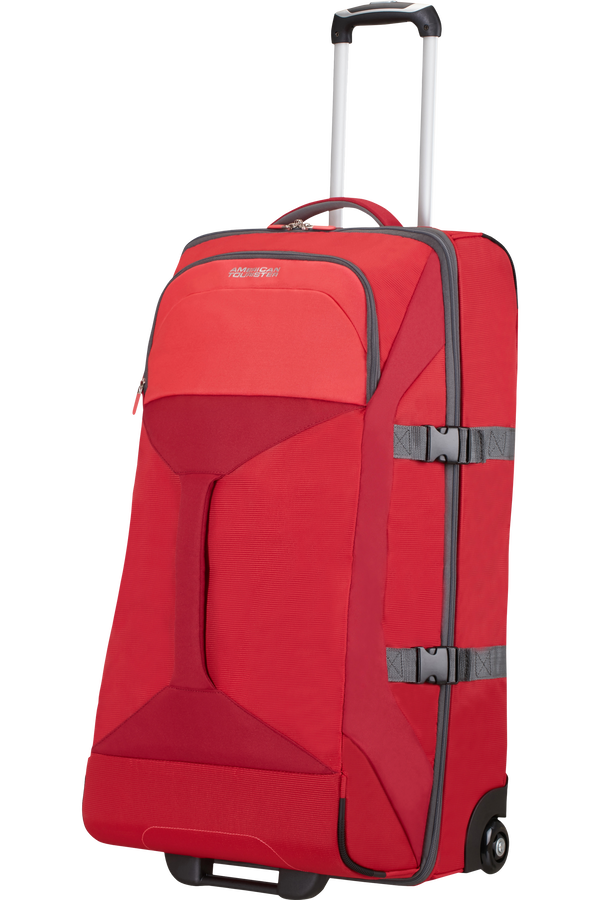 American Tourister Road Quest Bolsa de viaje con ruedas L Solid Red