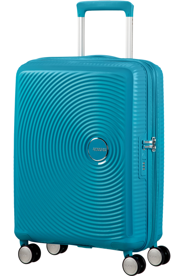 American Tourister Soundbox Spinner expansible 55cm Summer Blue