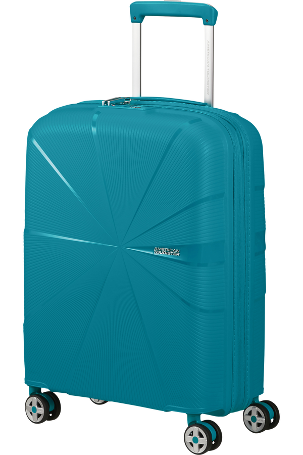 American Tourister Starvibe Spinner Expandable TSA 55cm Verdigris American Tourister Starvibe Spinner Expandable TSA 55cm Verdigris