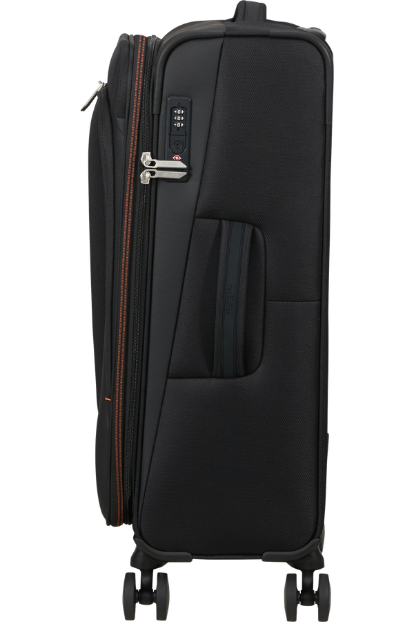 American Tourister Wanderlite Spinner EXP TSA M  Shadow Black