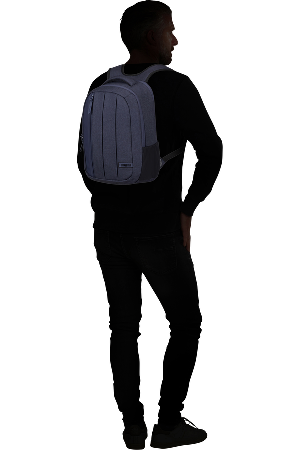 American Tourister Streethero Laptop Backpack 14'  Navy Melange American Tourister Streethero Laptop Backpack 14'  Navy Melange