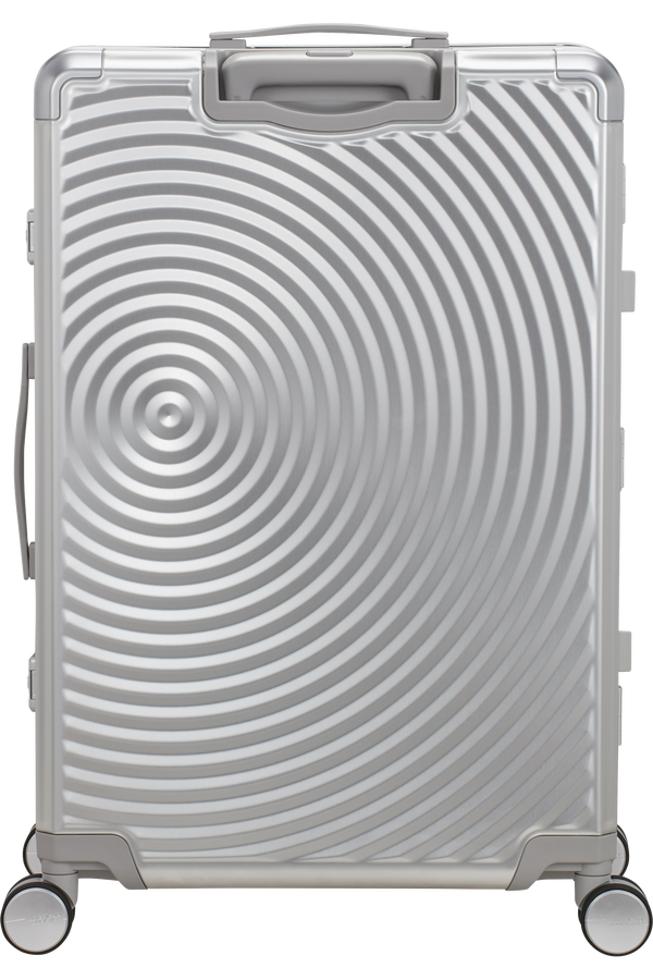 American Tourister Soundbox Alu Spinner TSA 77cm  Silver
