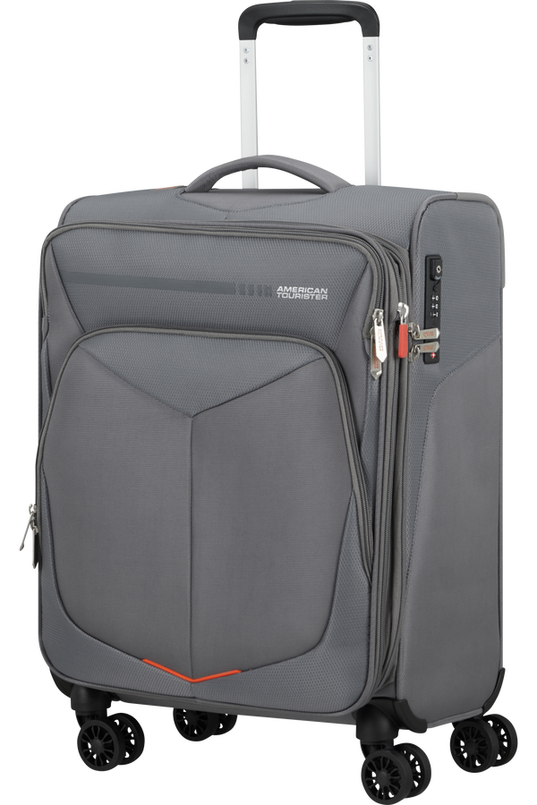 American Tourister Summerfunk Spinner Exp TSA 55cm  Titanium Grey