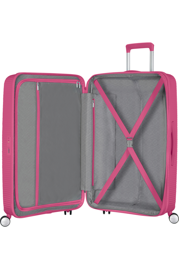 American Tourister Soundbox Spinner TSA Expandable 77cm  Magenta American Tourister Soundbox Spinner TSA Expandable 77cm  Magenta