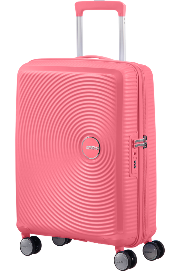 American Tourister Soundbox Spinner Expandable 55cm  Sun Kissed Coral American Tourister Soundbox Spinner Expandable 55cm  Sun Kissed Coral