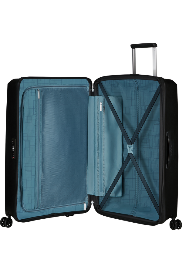 American Tourister Aerostep Spinner 77/28 Exp Tsa 77cm  Negro