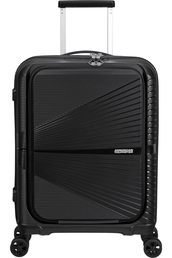 American Tourister Airconic Spinner Frontloader 15.6' 55cm  Onyx Black