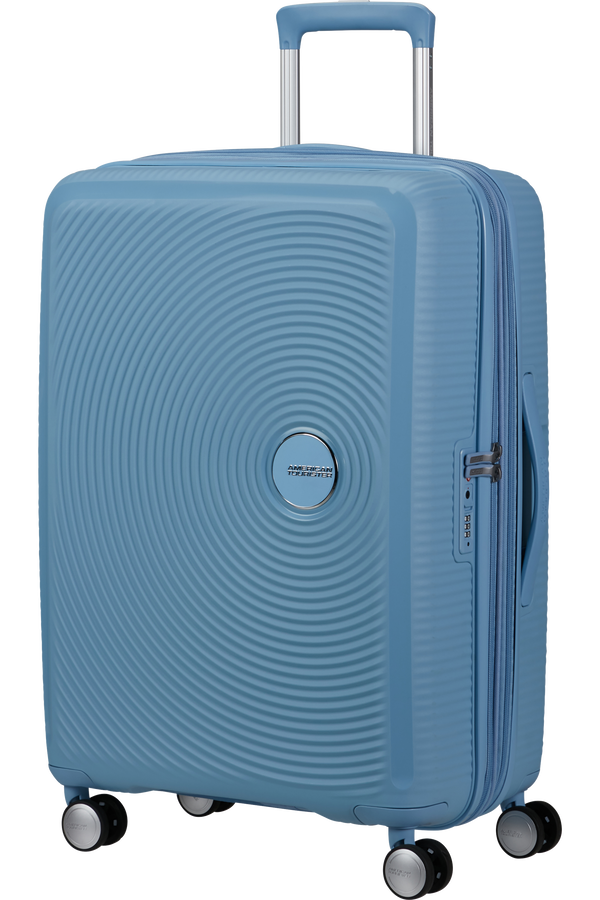 American Tourister SoundBox Spinner TSA Expandable 67cm  Sea Shimmer