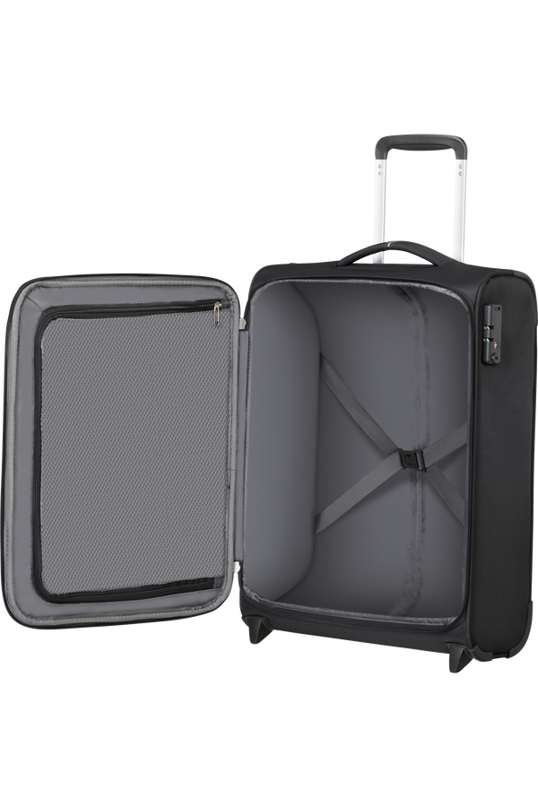 American Tourister Crosstrack Upright 55cm  Black/Grey American Tourister Crosstrack Upright 55cm  Black/Grey
