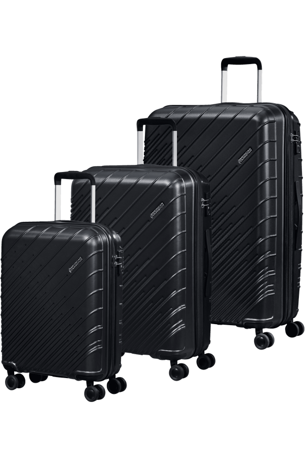 American Tourister Speedstar 3 PC SET A  Negro