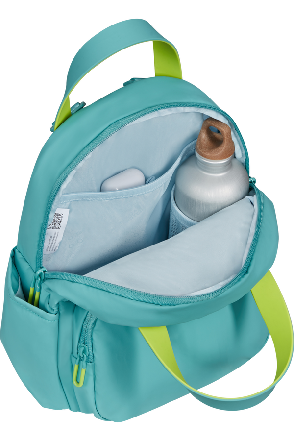 American Tourister Puffypop Mini Backpack S  Dusty Turquoise