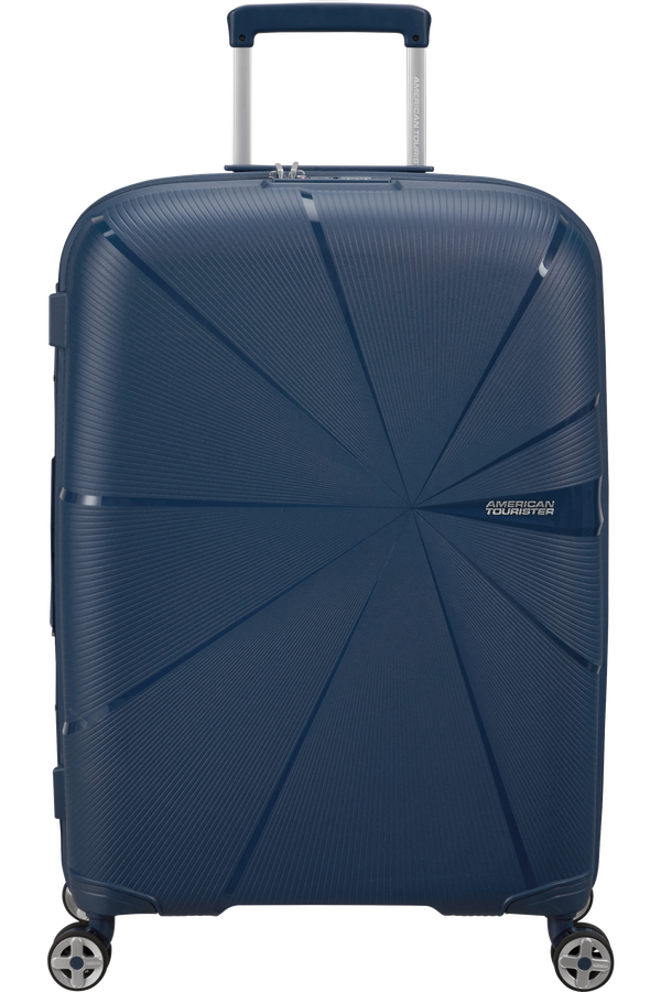 American Tourister Starvibe Spinner Expandable TSA 67cm Navy