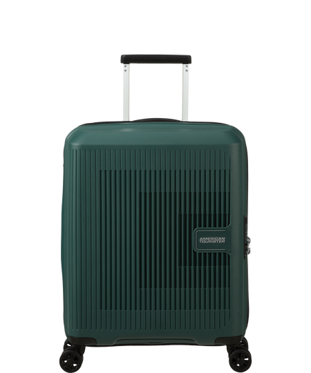 AeroStep 55cm Maleta de Cabina | American Tourister AeroStep Spinner 55/20 EXP TSA 55cm  Dark Forest