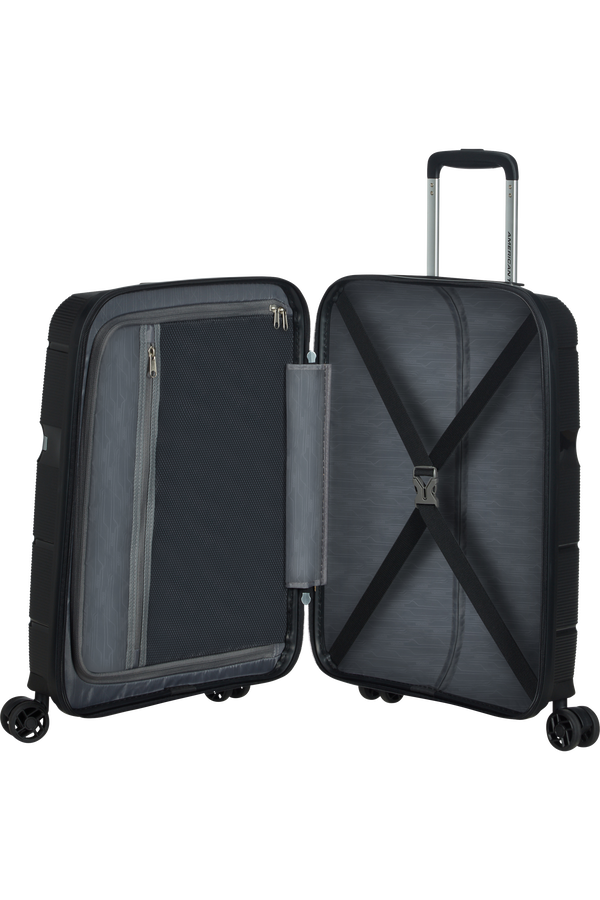 American Tourister Linex Spinner 55cm  Vivid Black