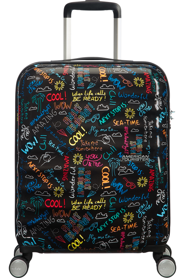 American Tourister Wavebreaker Spinner 55cm  Chalkboard