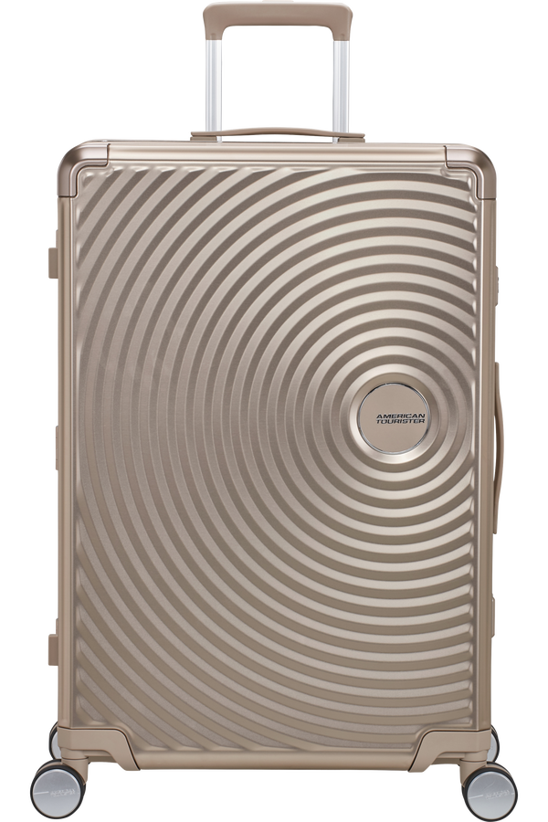 American Tourister Soundbox Alu Spinner TSA 77cm  Bronce