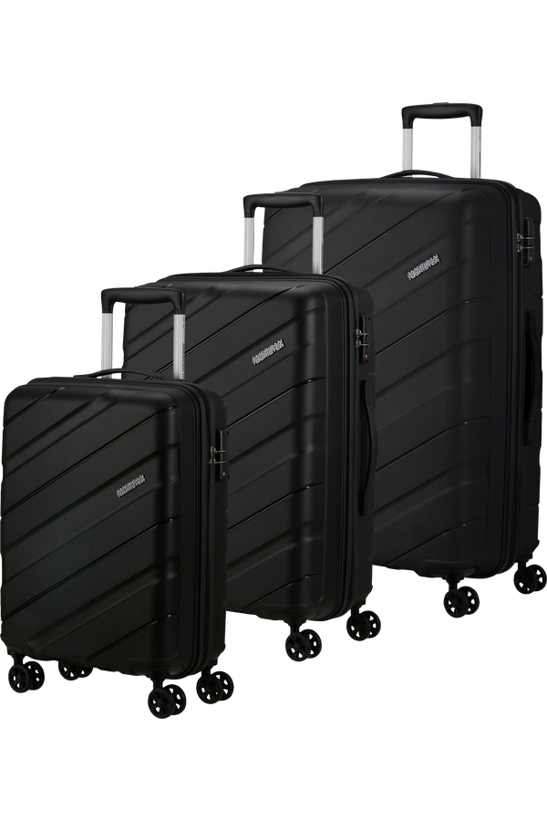 American Tourister Jetdriver 3.0 3 PC SET A  Negro